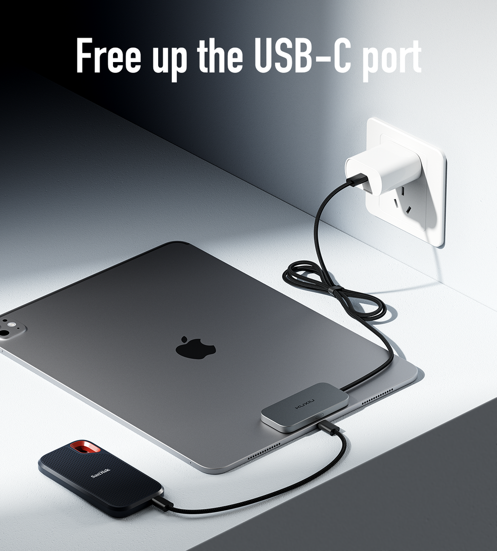 KUXIU M30 Magnetic Smart Connector Charger for iPad Pro/Air