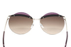 Marc Jacobs Women's Round Sunglasses Brown