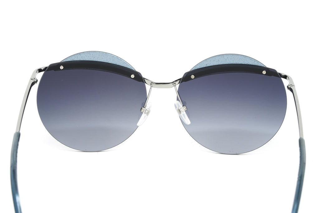 Marc Jacobs Women's Round Sunglasses Ruthenium Grey