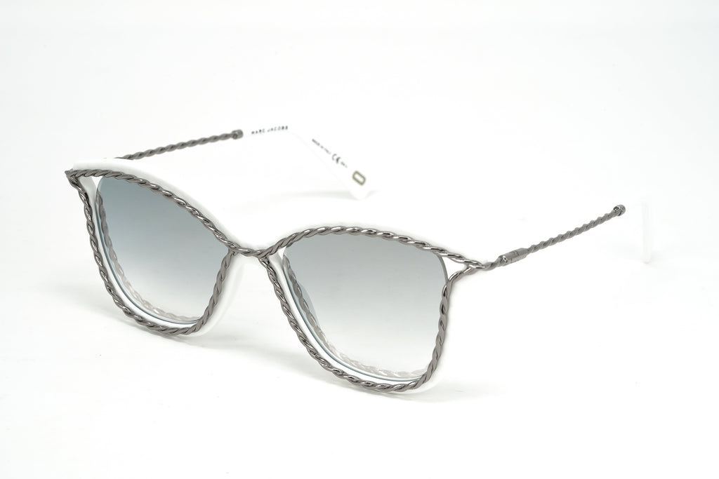 Marc Jacobs Women's Cat Eye Sunglasses White Grey