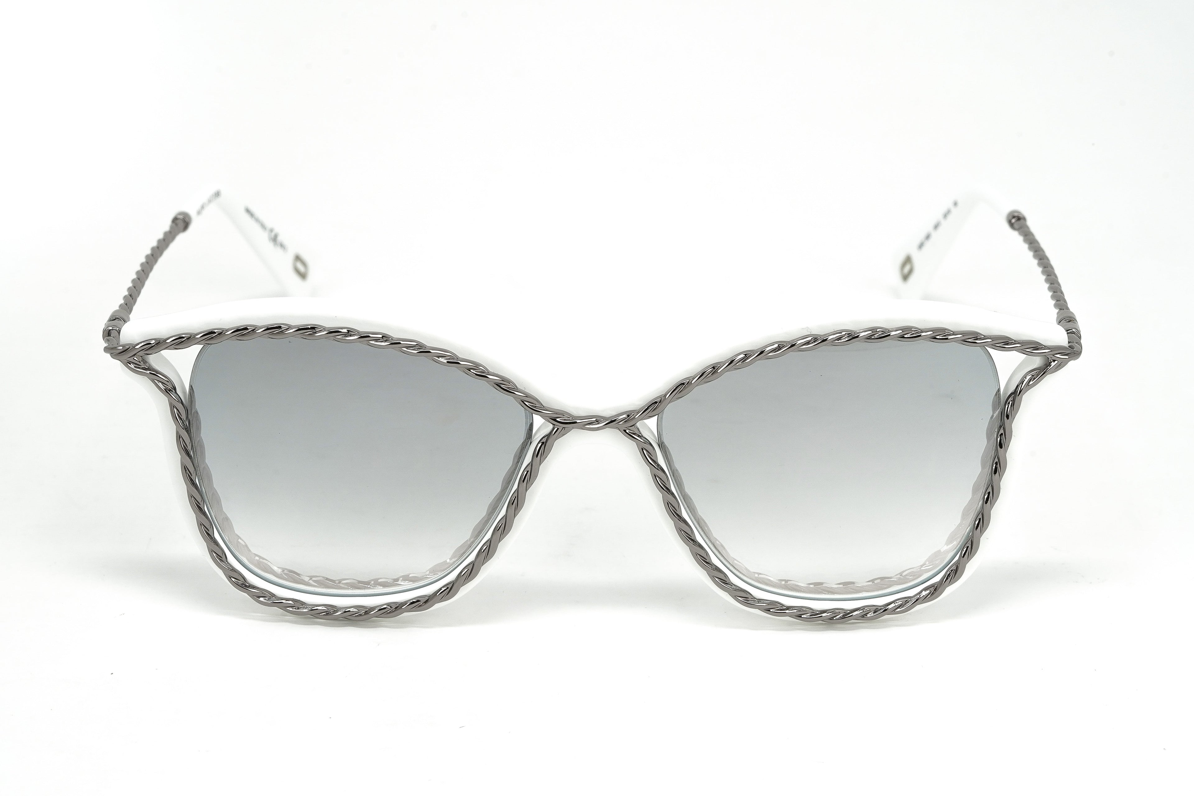 Marc Jacobs Women's Cat Eye Sunglasses White Grey