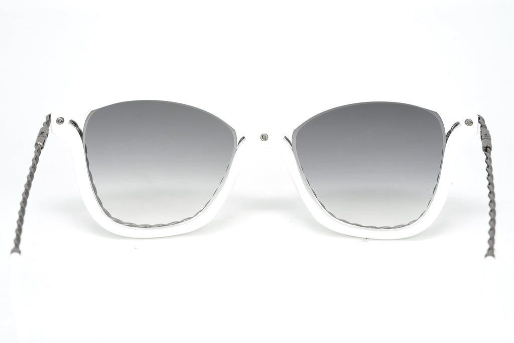 Marc Jacobs Women's Cat Eye Sunglasses White Grey