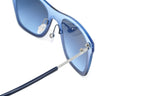 Marc Jacobs Unisex Square Sunglasses Blue on Blue