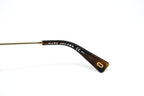 Marc Jacobs Women's Pilot Sunglasses Gold Gradient Blue Havana