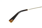 Marc Jacobs Women's Pilot Sunglasses Gold Gradient Blue Havana