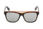 Marc Jacobs Unisex Rectangular Sunglasses Tortoise Top Flat Silver