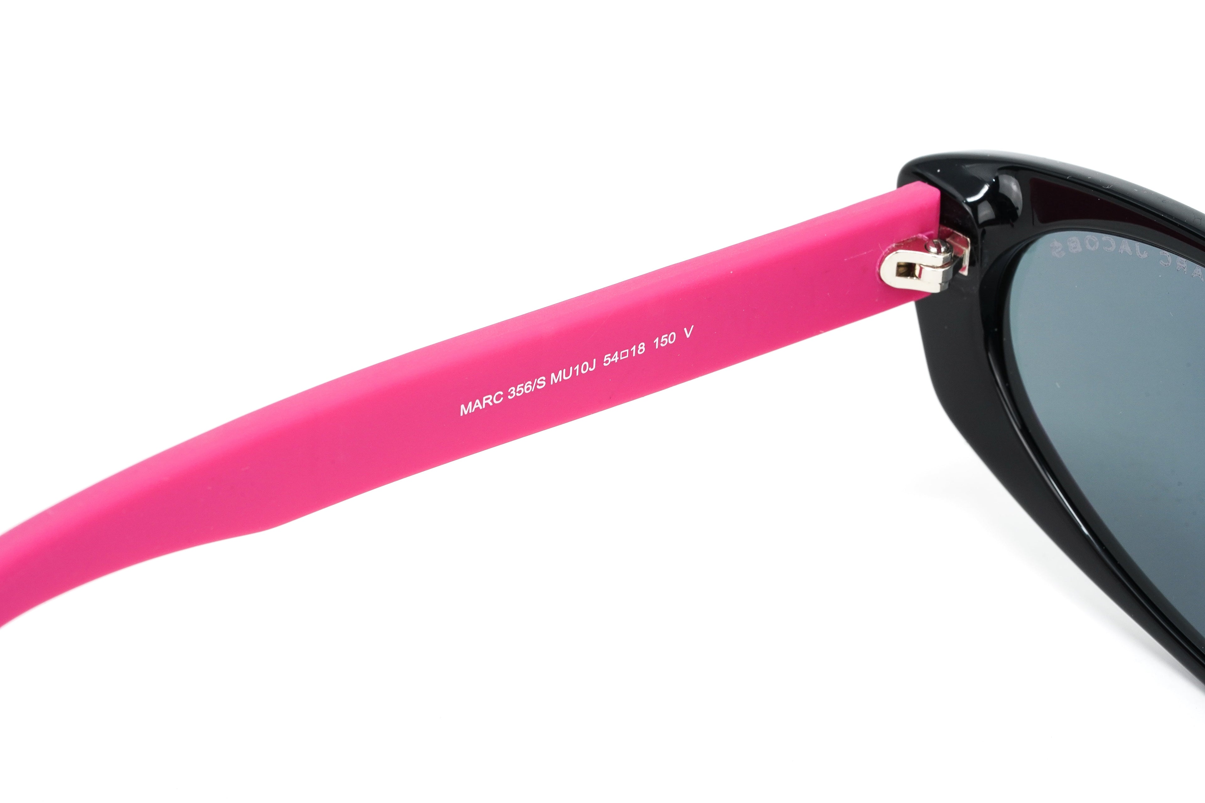 Marc Jacobs Women's Sunglasses Angular Black Pink