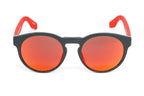 Marc Jacobs Unisex Round Sunglasses Grey Red Mirror