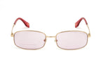 Marc Jacobs Women's Sunglasses Rectangular Pink/Gold