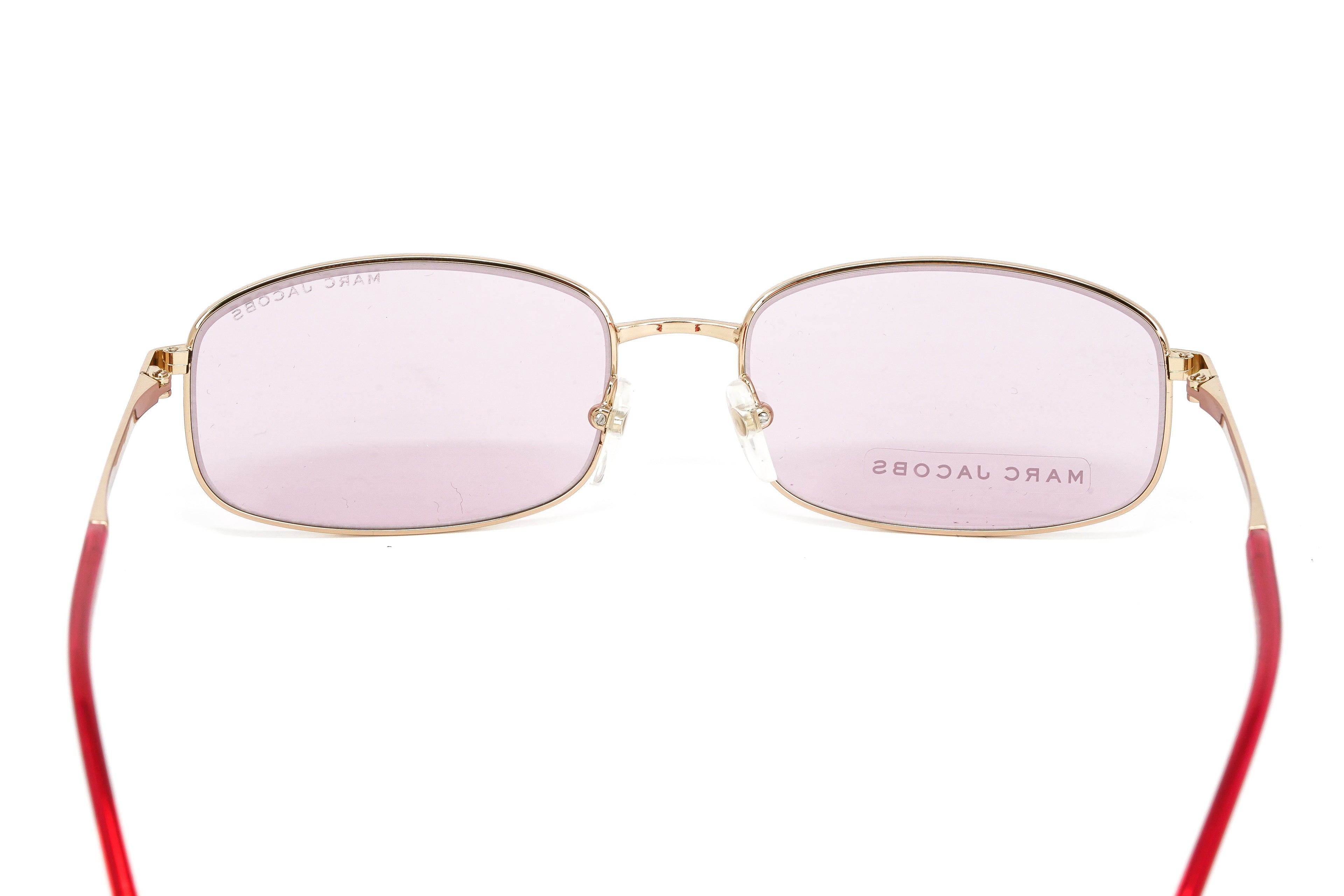 Marc Jacobs Women's Sunglasses Rectangular Pink/Gold
