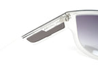 Marc Jacobs Women's Sunglasses Wraparound Shield Silver