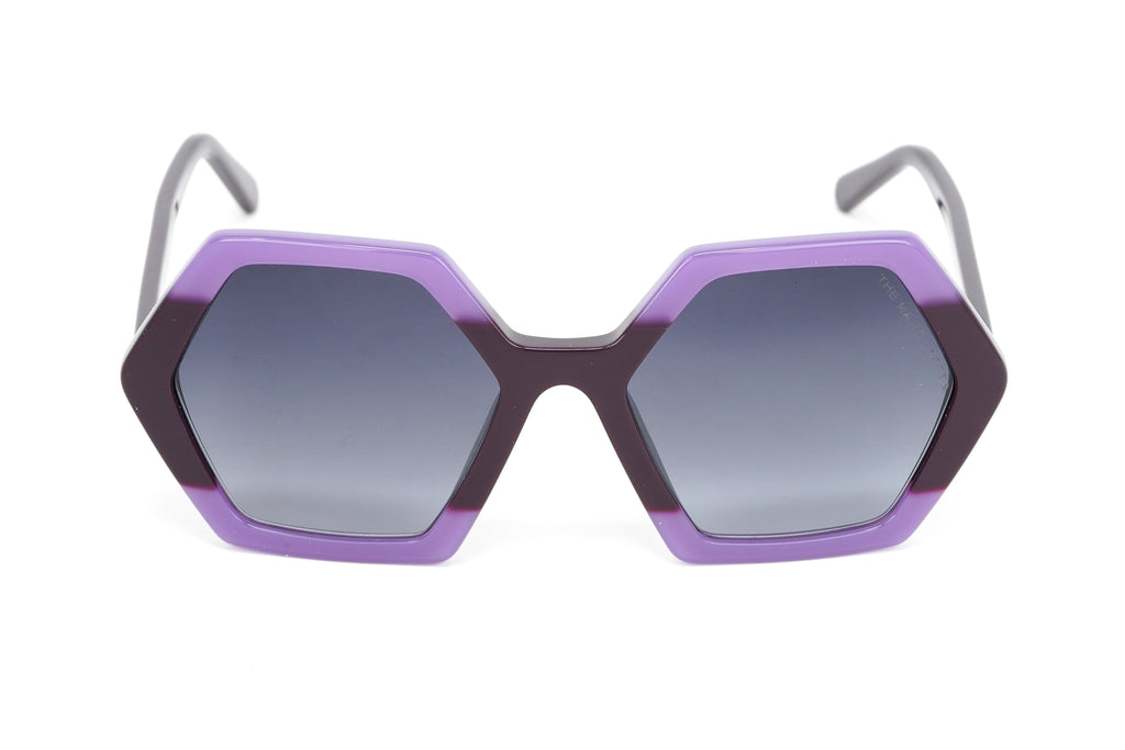 Marc Jacobs Women's Sunglasses Oversized Hexagonal Purple
