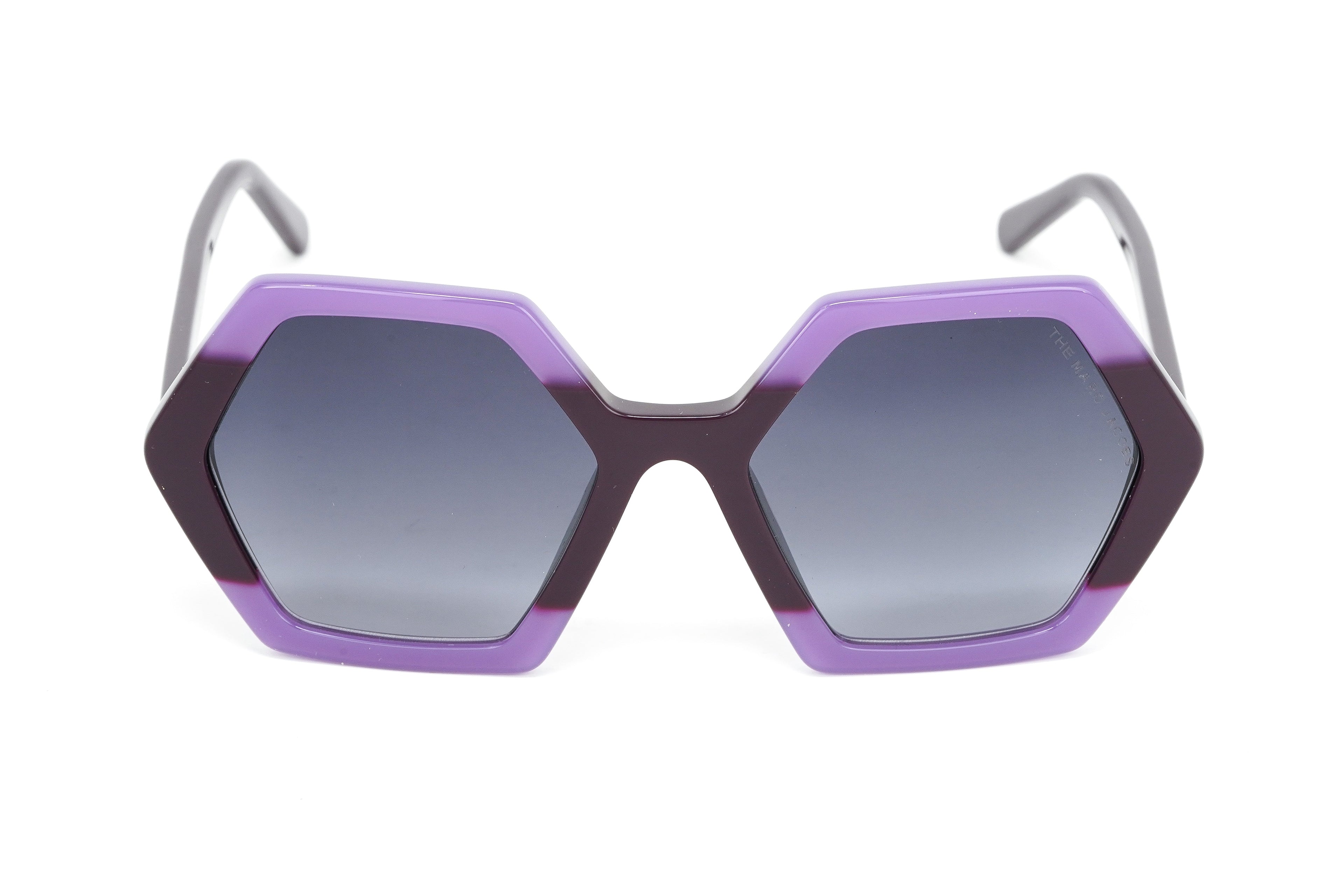 Marc Jacobs Women's Sunglasses Oversized Hexagonal Purple