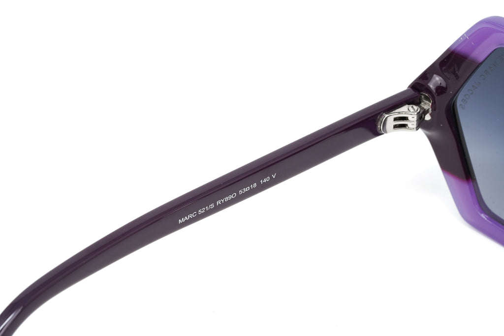 Marc Jacobs Women's Sunglasses Oversized Hexagonal Purple