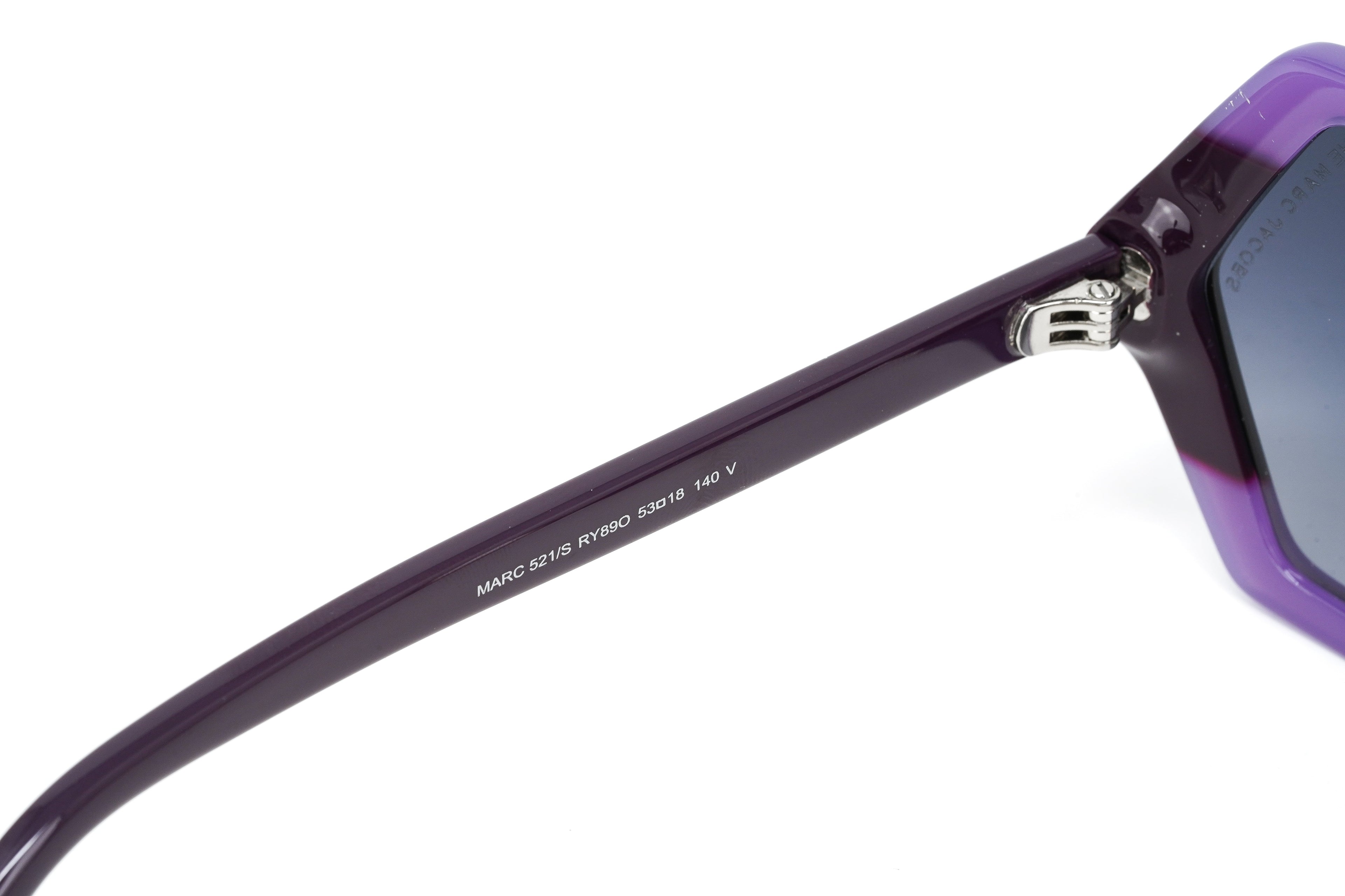 Marc Jacobs Women's Sunglasses Oversized Hexagonal Purple