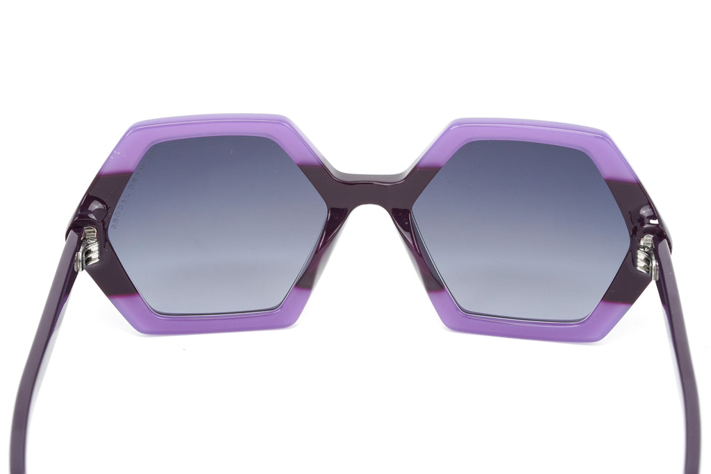 Marc Jacobs Women's Sunglasses Oversized Hexagonal Purple