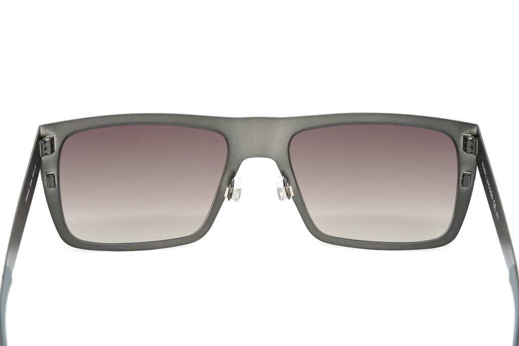 Marc Jacobs Men's Rectangular Sunglasses Flat Top Grey