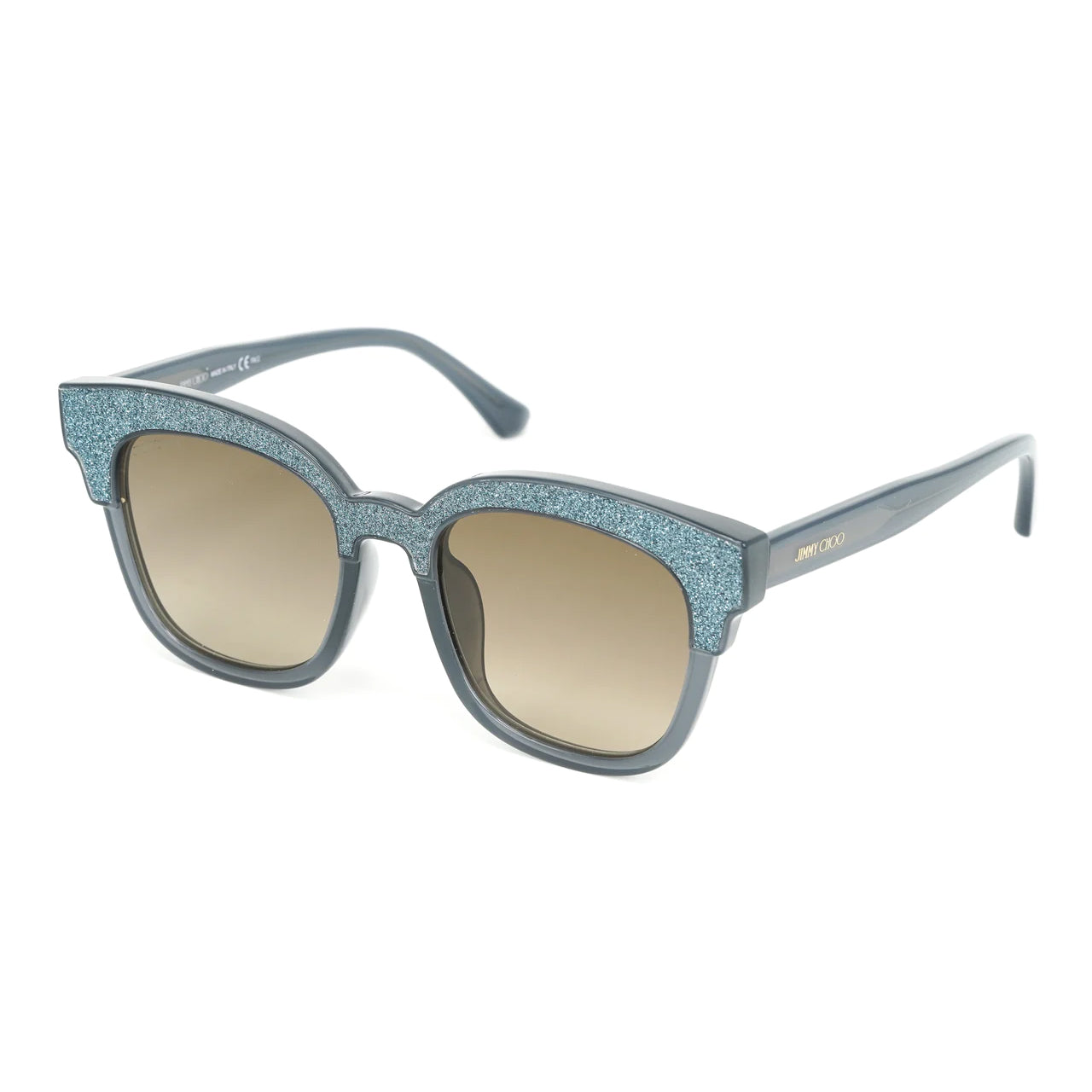 Jimmy Choo Women's Sunglasses Classic Square Grey Glitter