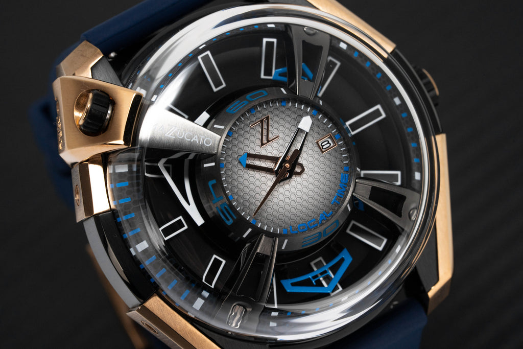 Mazzucato Watch Automatic LAX Limited Edition Dual Time
