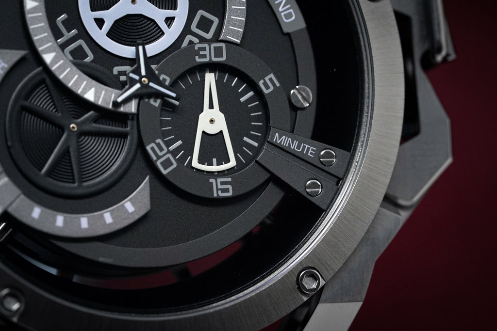 Mazzucato Reversible Watch RIM Dark Grey