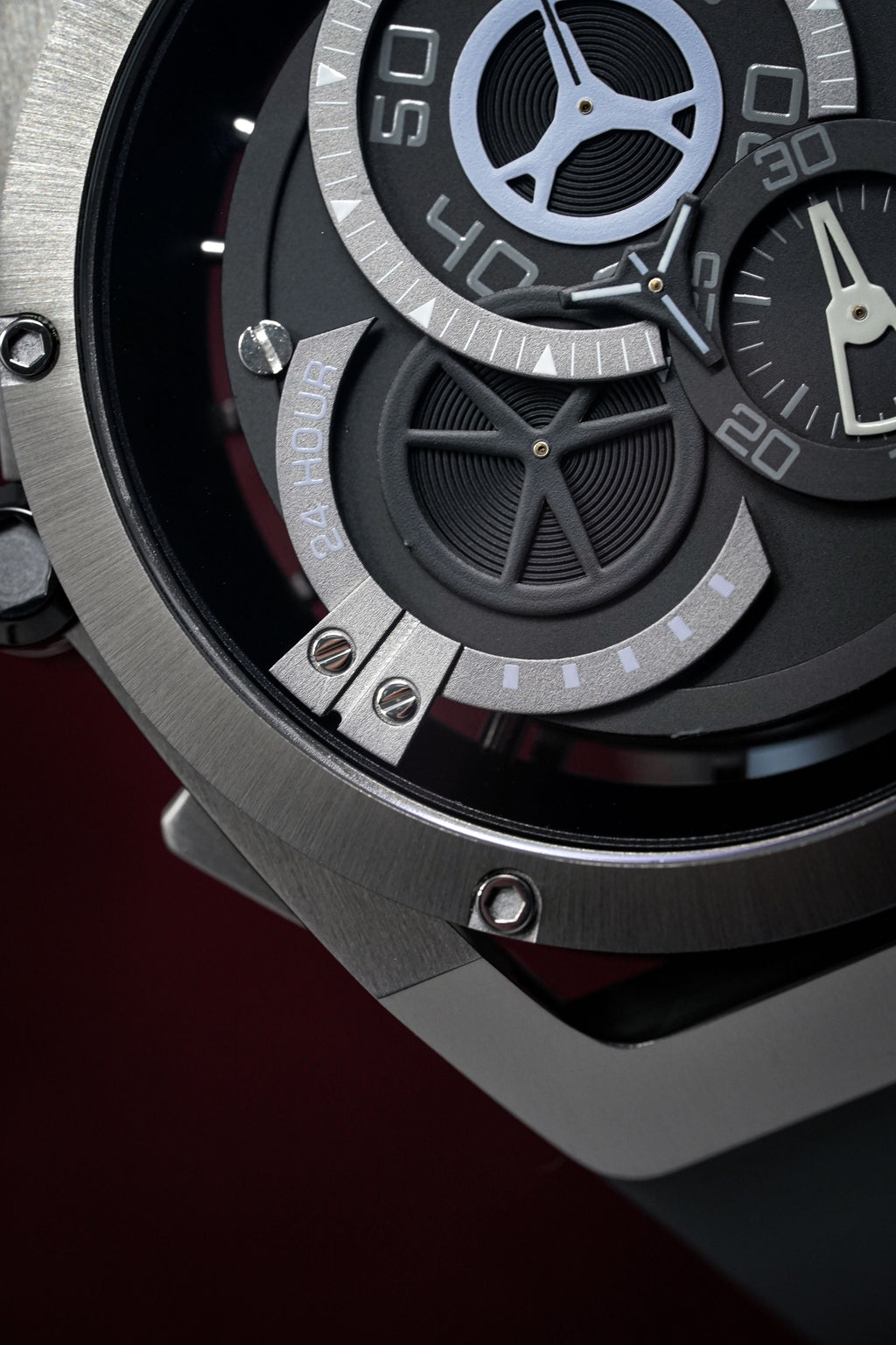 Mazzucato Reversible Watch RIM Dark Grey
