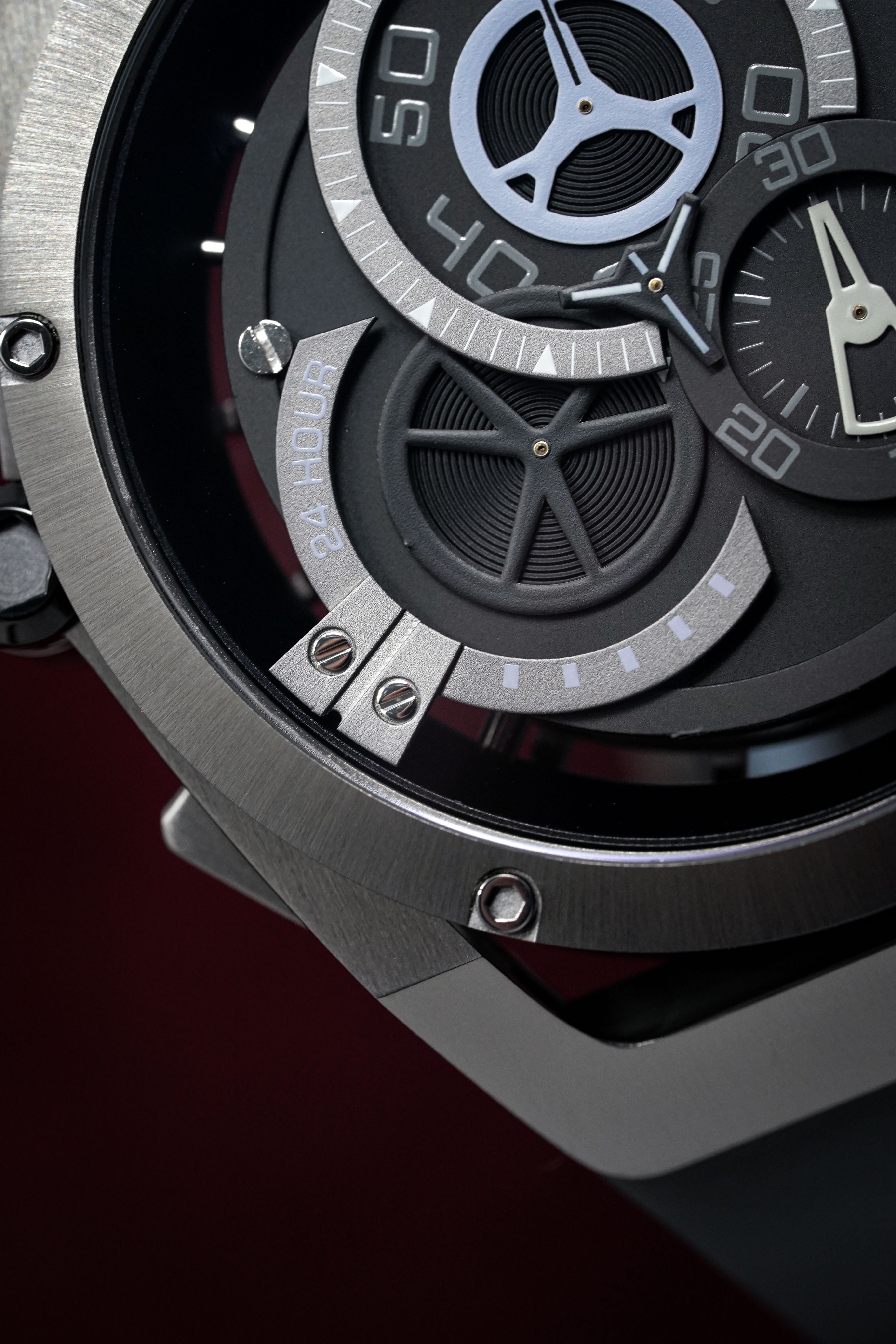 Mazzucato Reversible Watch RIM Dark Grey