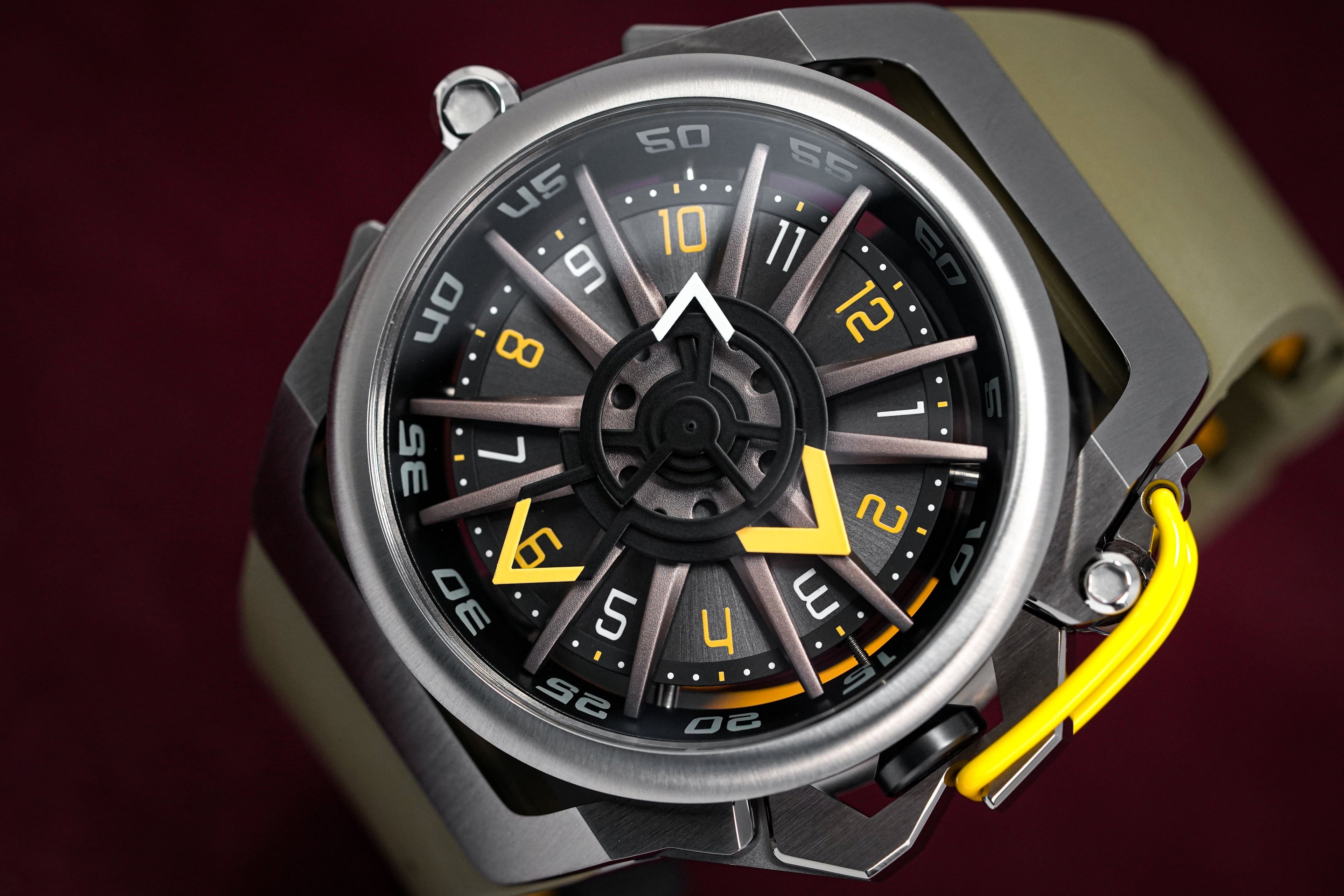 Mazzucato Reversible Watch RIM Khaki