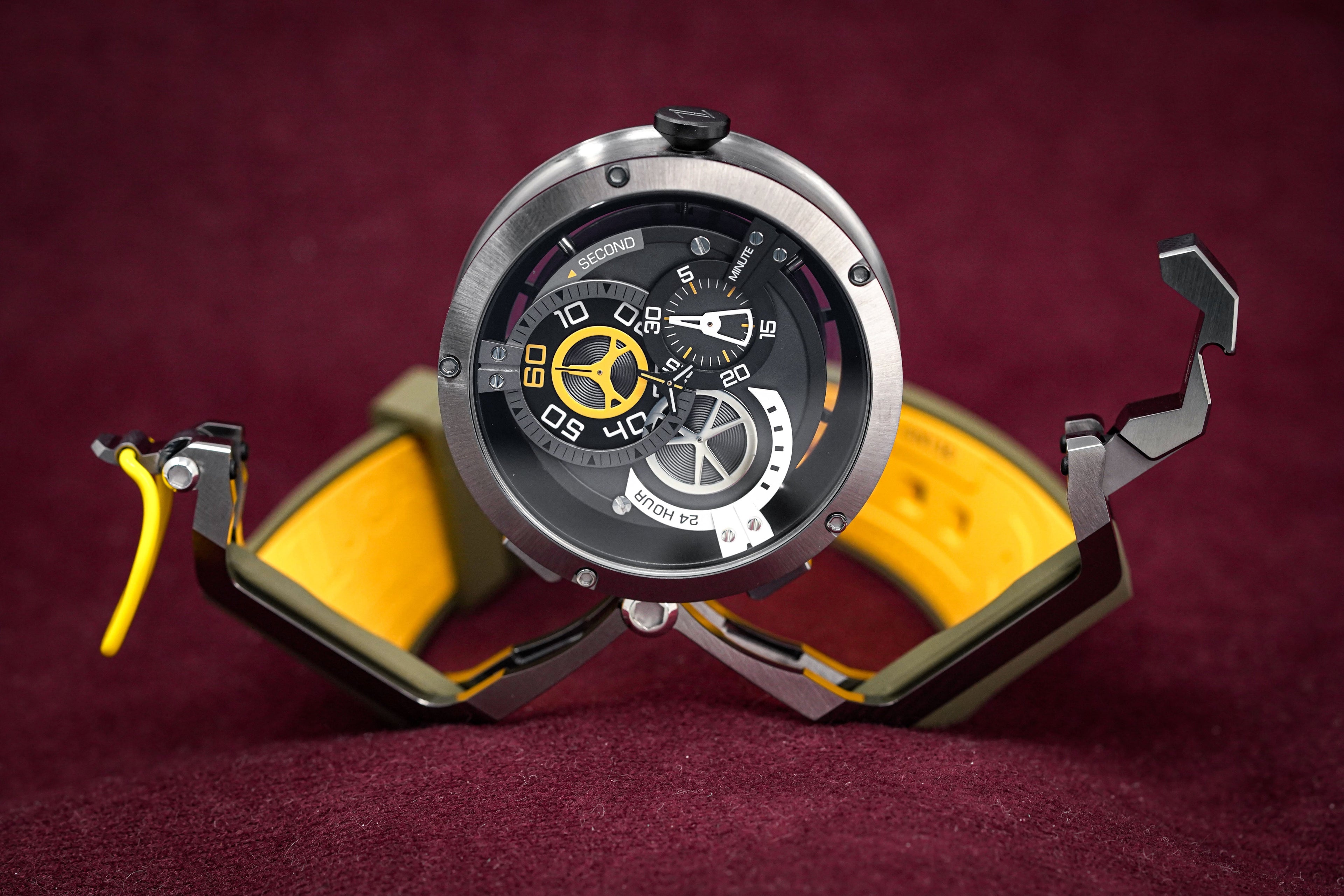 Mazzucato Reversible Watch RIM Khaki