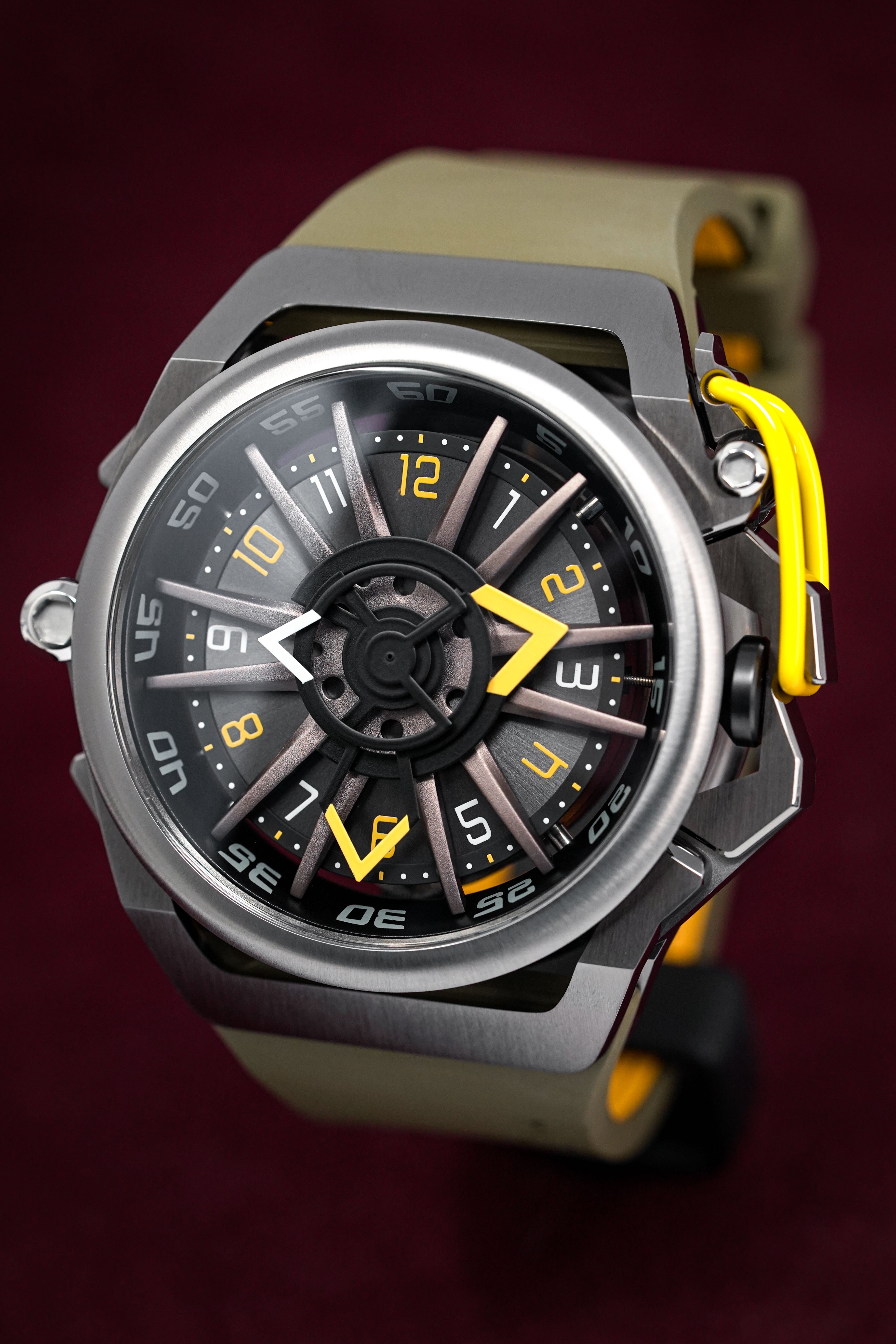Mazzucato Reversible Watch RIM Khaki