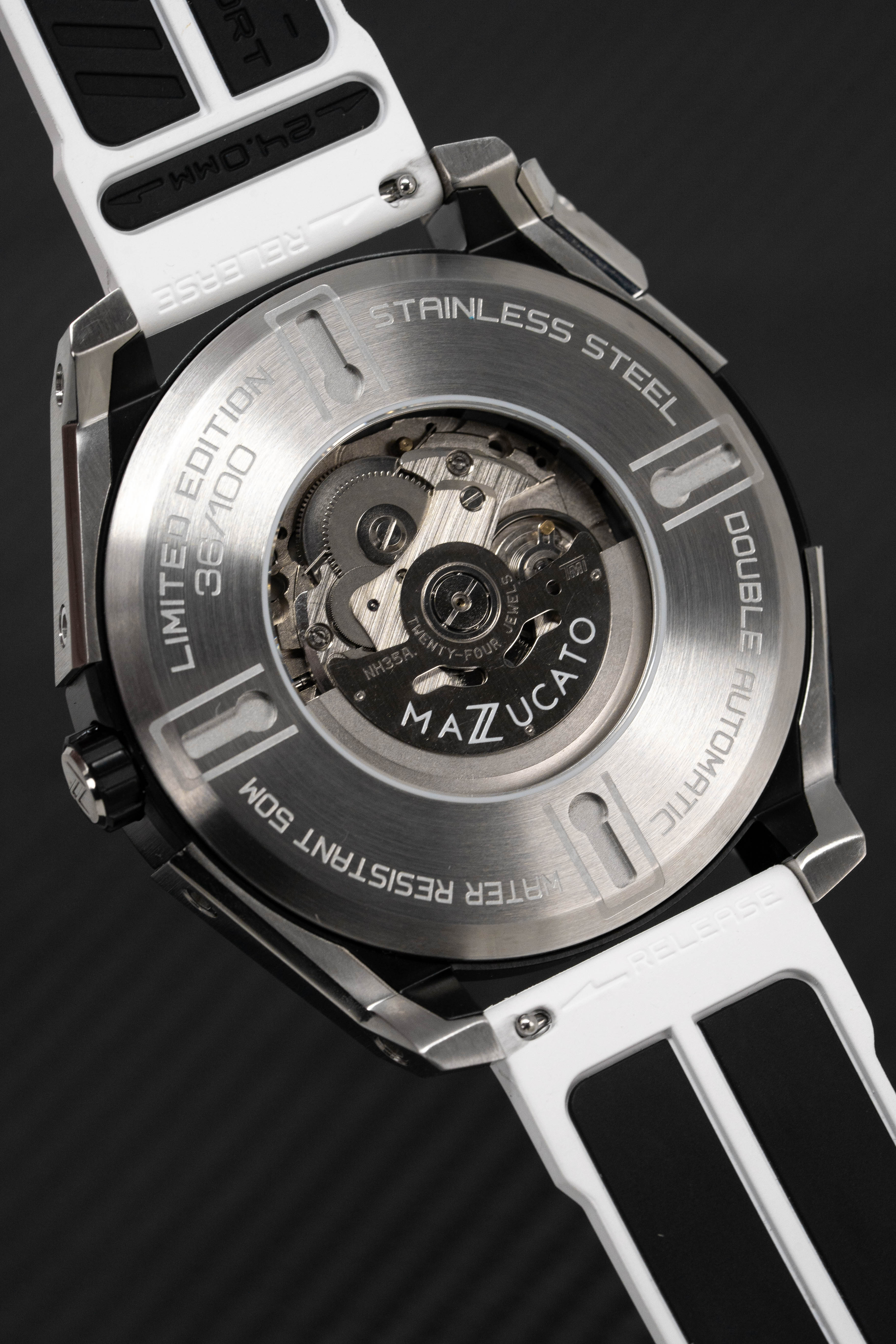 Mazzucato Watch Automatic LAX Limited Edition Dual Time