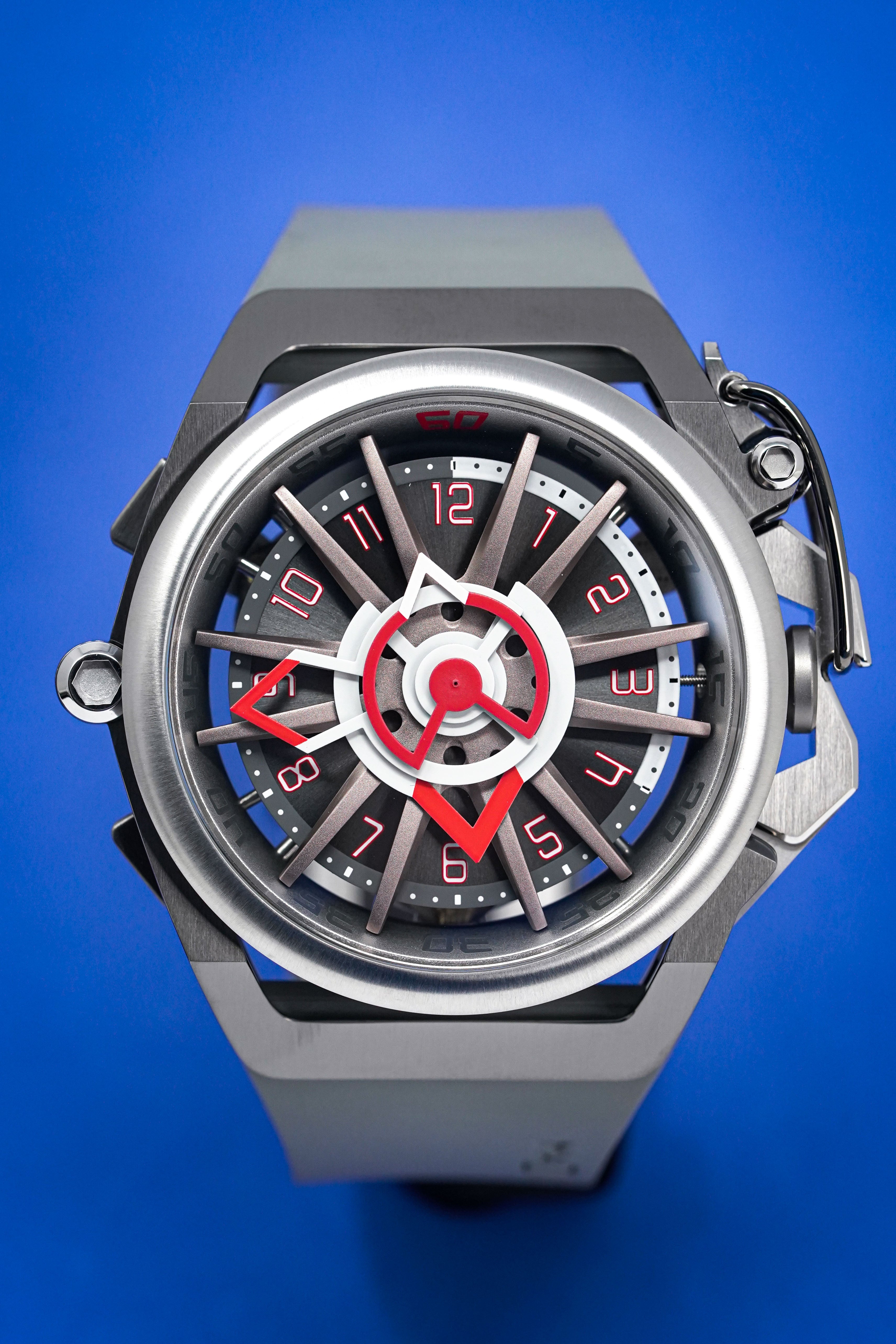Mazzucato Reversible Watch RIM Grey