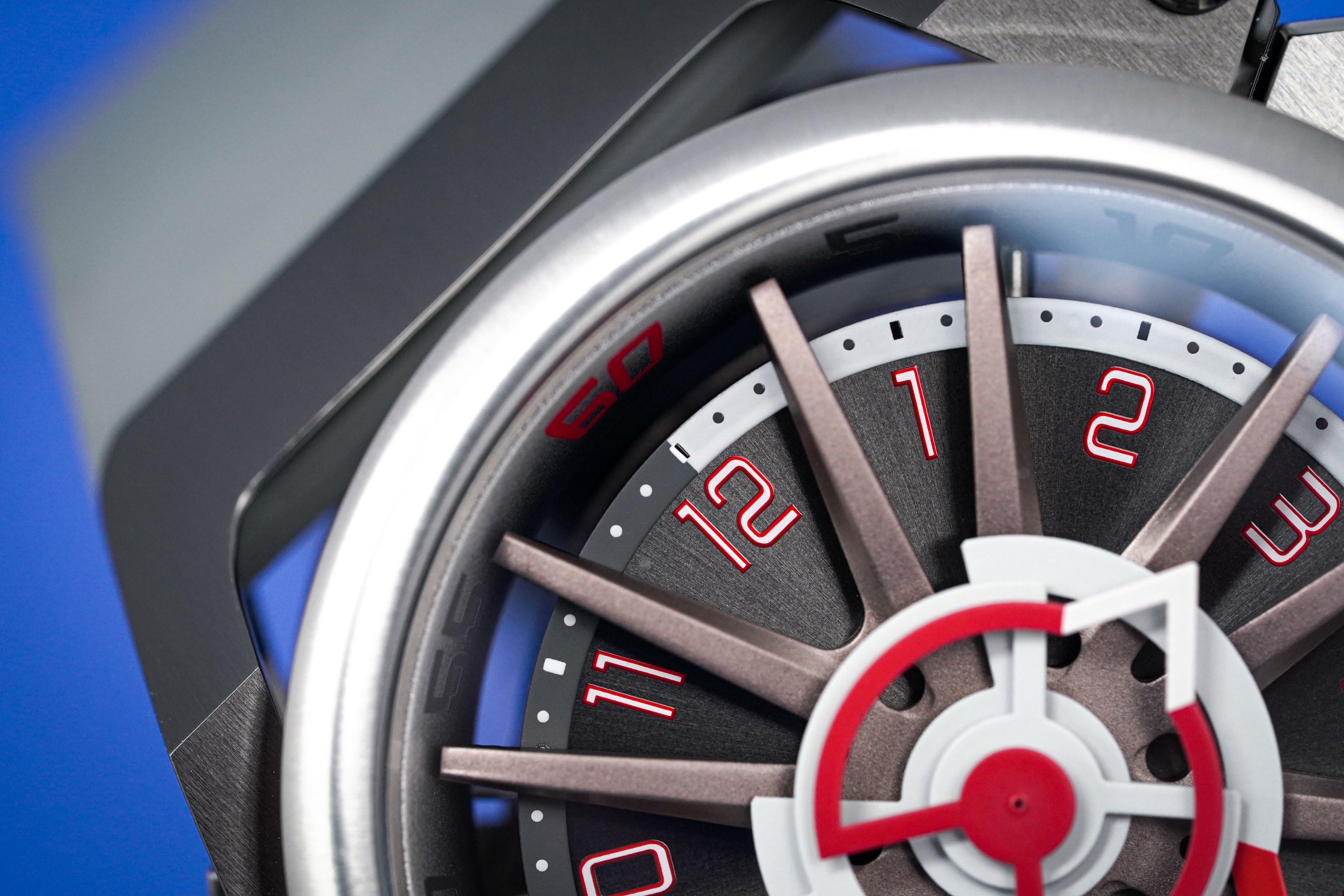 Mazzucato Reversible Watch RIM Grey