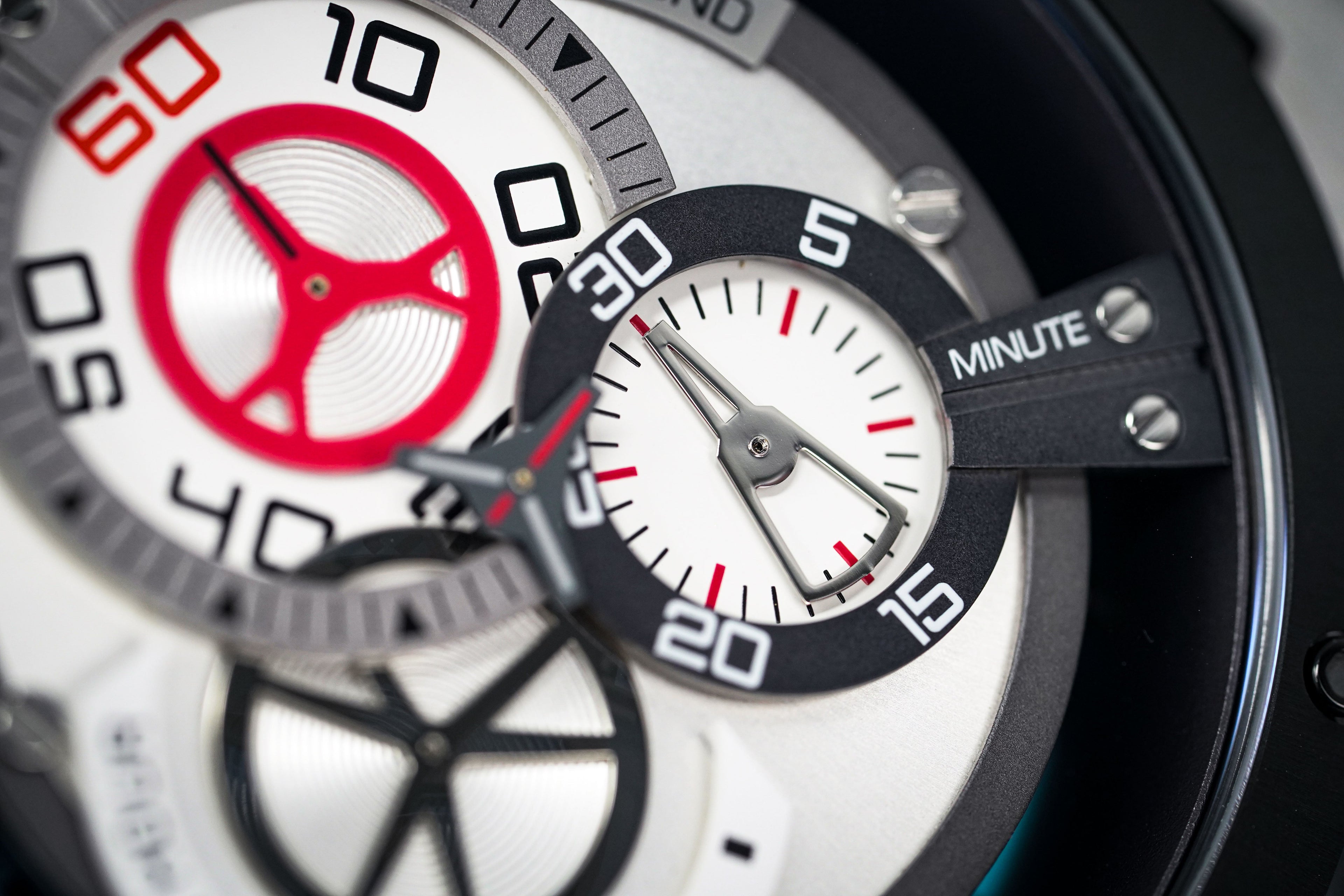 Mazzucato Reversible Watch RIM White