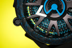 Mazzucato Watch Reversible Monza Blue Carbon
