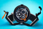 Mazzucato Reversible Watch Monza Orange Carbon