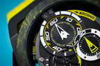 Mazzucato Reversible Watch Monza Yellow Carbon