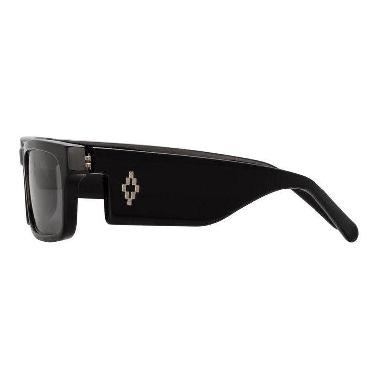Marcelo Burlon x Linda Farrow Rectangular Black Sunglasses