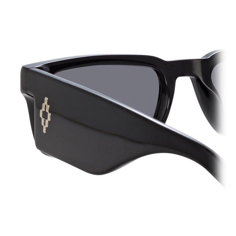 Marcelo Burlon x Linda Farrow Rectangular Black Sunglasses