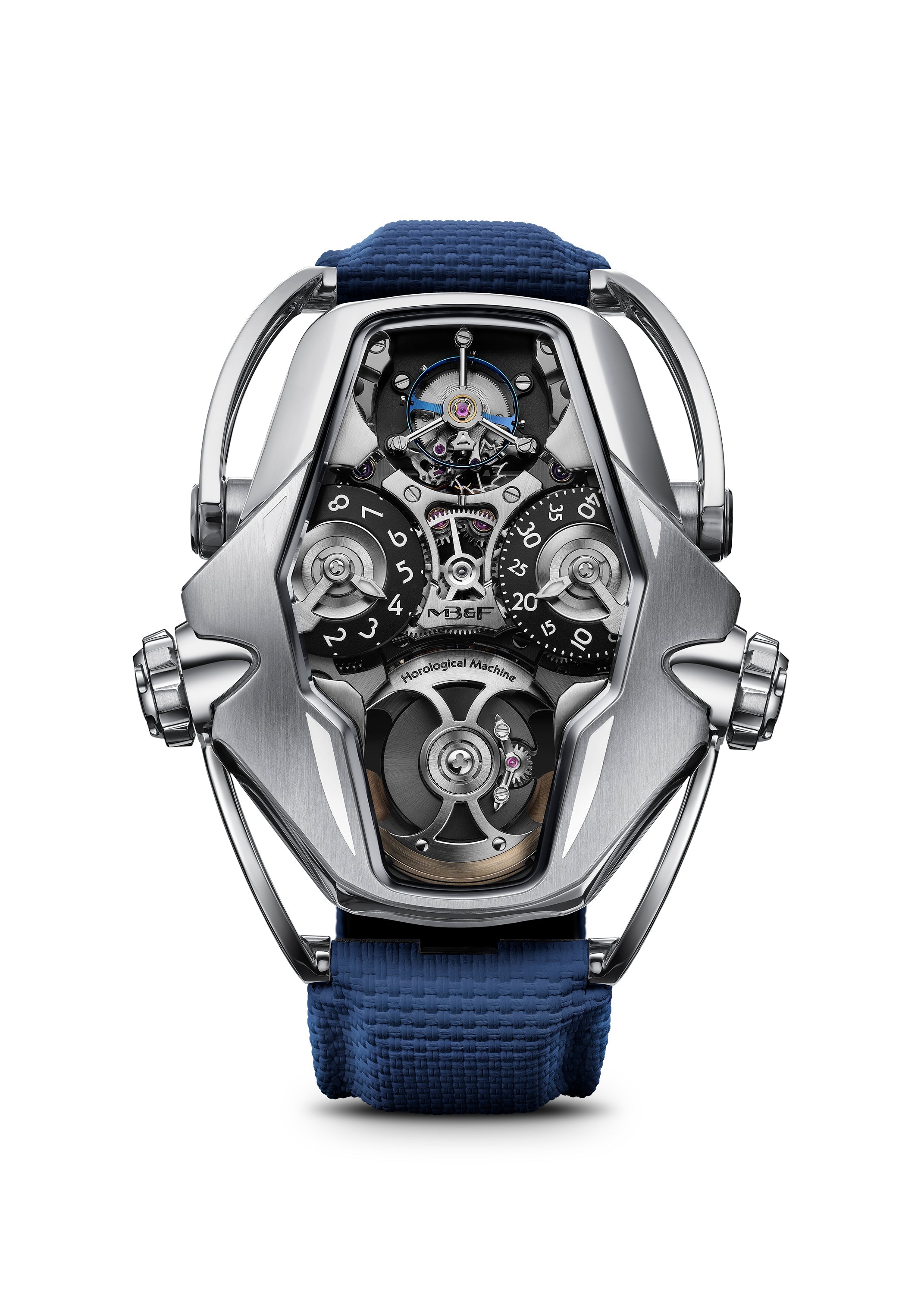 HM12 Guardian | 49mm, Blue, Mens Watch