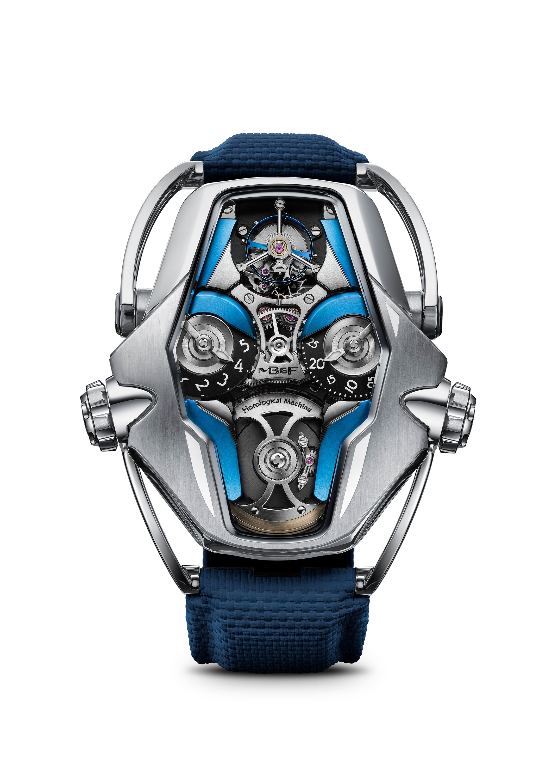 HM12 Guardian | 49mm, Blue, Mens Watch