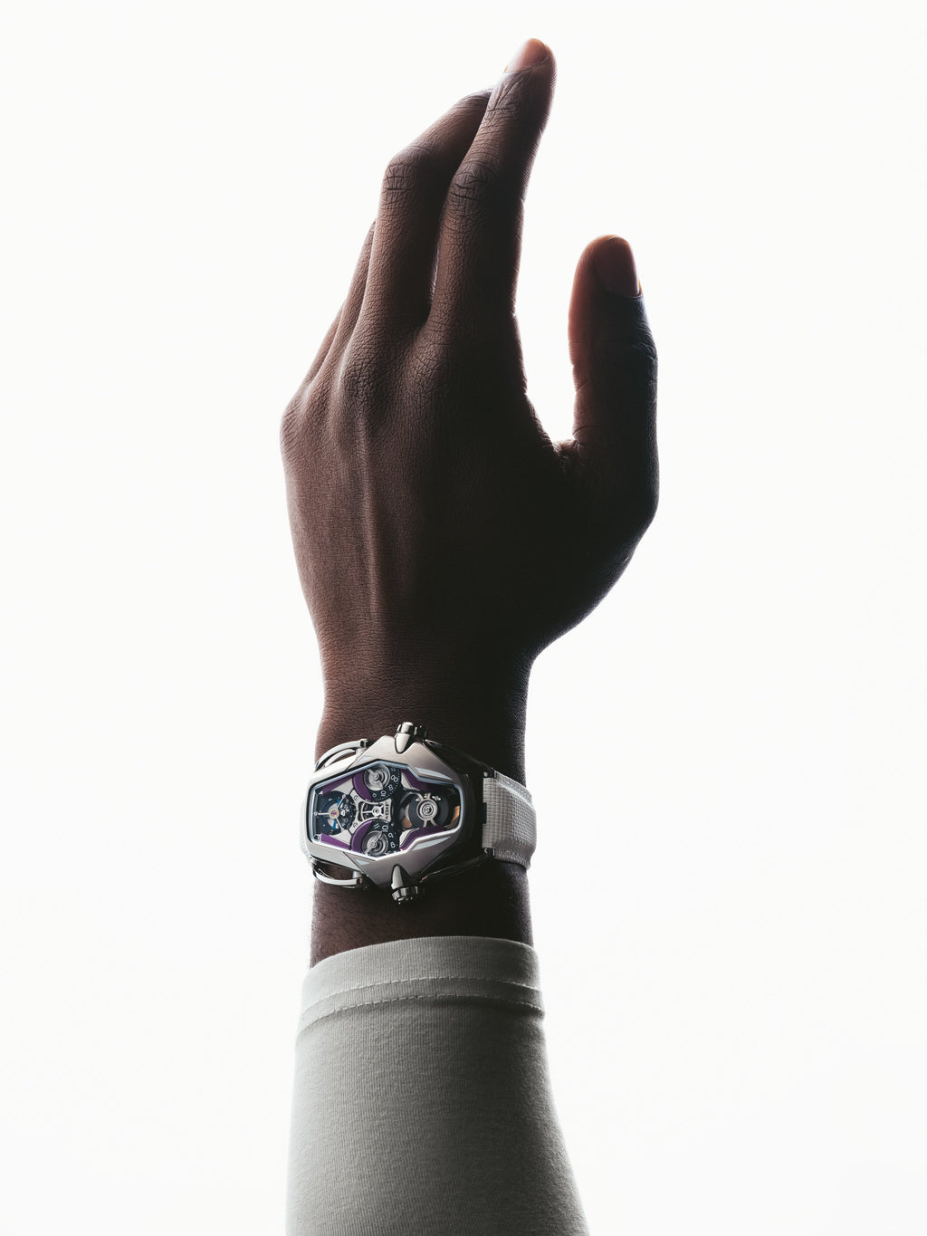 HM12 Guardian | 49mm, Purple, Mens Watch