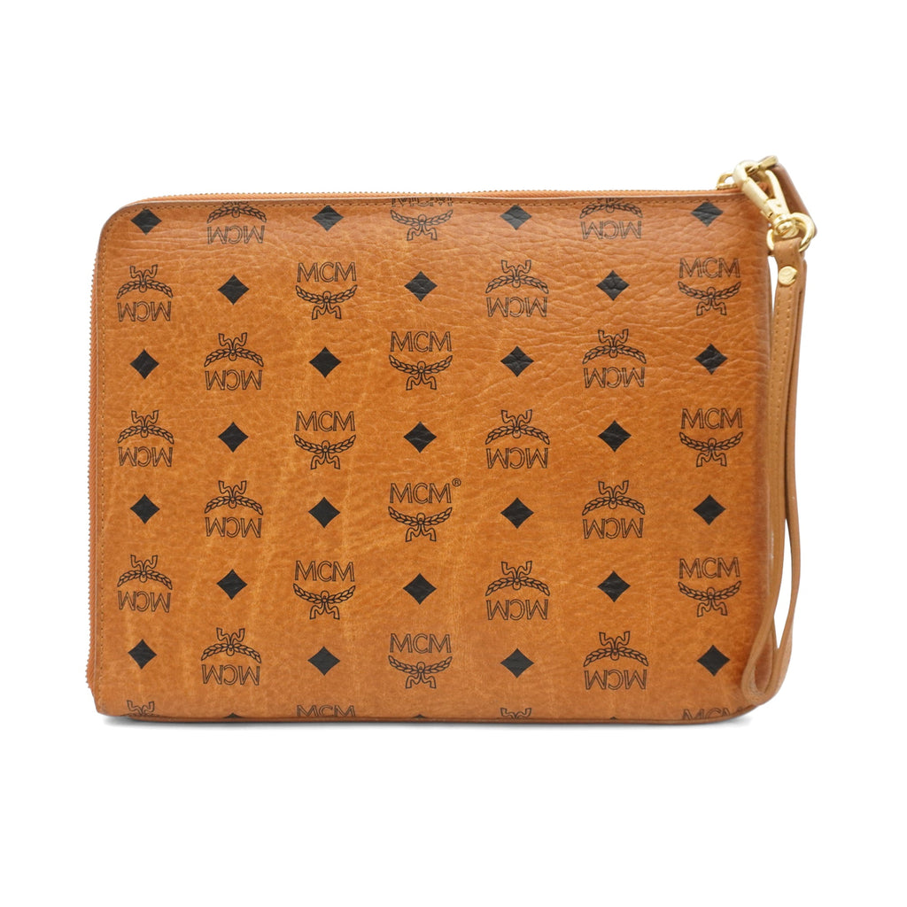 MCM Wristlet Pouch