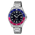 Casio Men's Watch 39mm Sporty Pepsi Black