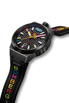 Bomberg Men's Watch BOLT-68 Neo Automatic Taipei Metropolis Black PVD