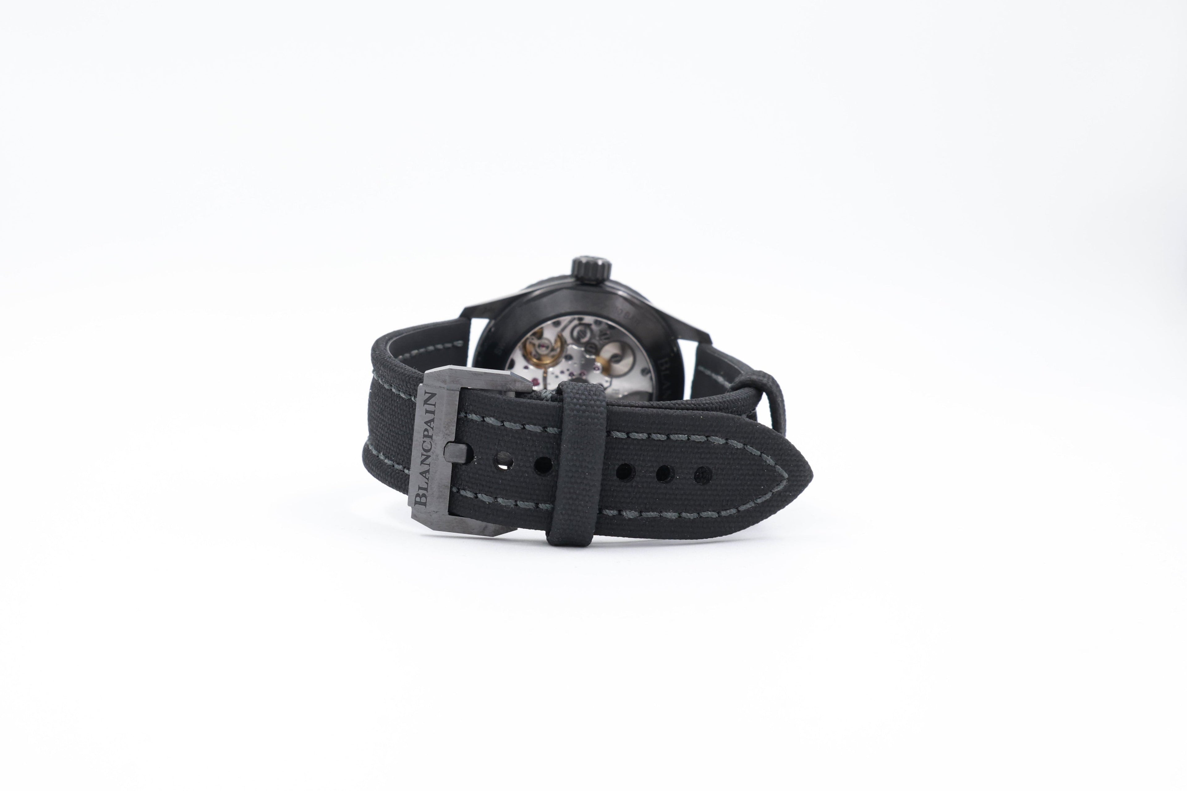 Blancpain - Fifty Fathoms Bathyscaphe - 5000-0130-B52A - Black - Strap - 2023