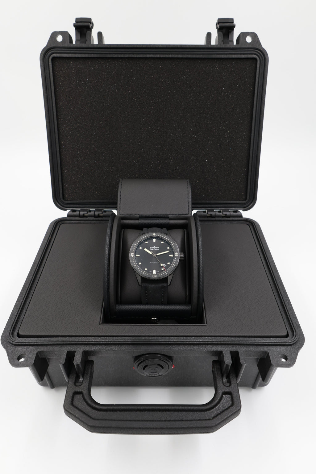 Blancpain - Fifty Fathoms Bathyscaphe - 5000-0130-B52A - Black - Strap - 2023