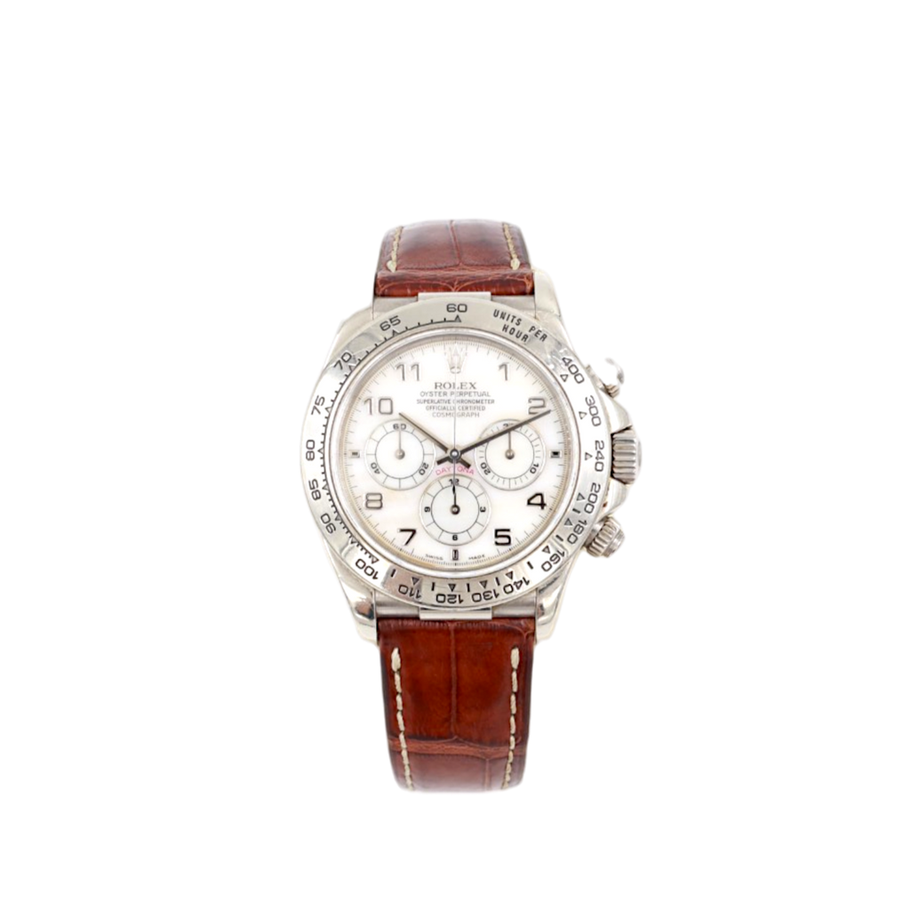 Rolex - Daytona - 16519 - Gold white MOP dial - 1998