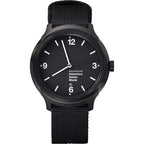 Mondaine Watch Helvetica No1 Bold Black