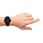 Mondaine Watch Helvetica No1 Black Green