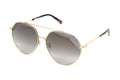 Missoni Women's Sunglasses Round Pilot Black/Gold